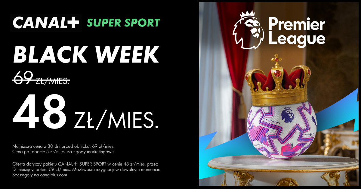 BLACK WEEK Canal+ Super Sport