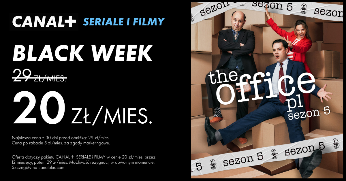 BLACK WEEK Canal+ Seriale i Filmy